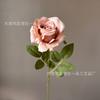 Rosa Solitária Flor Artificial Rosa Estrela e Lua Solitária Casamento Hotel Decoração de Sala de Estar Interna Flor Falsa Alta Simulação
