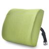 Suporte lombar para cadeira de escritório, espuma viscoelástica, suporte para cintura, almofada para encosto de cadeira sedentária, removível e lavável, almofada lombar para assento de quatro estações para trabalhadores de escritório