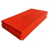 Lámina Roja de UHMWPE Plástico de Polietileno Autolubricante
