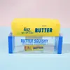 Caja de Juguetes Squishy de Bloque de Mantequilla, Juguete Realista de Comida, Juguete para Alivio del Estrés, Juguete Blando de Goma para Apretar, Suministro al por Mayor