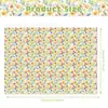 Papel de Seda Flor de Primavera Wx218 17g Papel de Embrulho à Prova de Umidade para Doces Presentes Papel Decorativo Flor Vermelha Pequena Pera