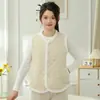 Chaleco Nuevo Estilo Otoño e Invierno para Mujer Chaleco Cálido para Mamá con Forro de Felpa Chaleco Grueso de Manga Larga para Abrigo Chaleco sin Mangas para Mediana Edad y Adultos Mayores