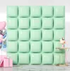 Globos de Pared de Fondo Cuadrados para Atar, Globos de Pared de Fondo para Decoración de Cumpleaños de Papel de Aluminio Doble Cara Bicolor, Venta al por Mayor