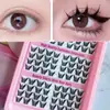 Pestañas Postizas Transfronterizas, Maquillaje Dulce y Fresco Estilo Chica Picante Oscura, Adecuado para Looks Tridimensionales y Dinámicos, Comercio Exterior DIY de Amazon, Europeo y Americano