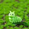 Nuevo producto transfronterizo: Figurillas realistas de orugas e insectos, accesorios decorativos DIY de paisajismo en miniatura, piezas decorativas pequeñas