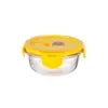 Contenedor Redondo de Vidrio para Alimentos de 350 ml