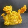 Ornatos de Jade Huanglong Imitado Atacado Ornatos de Paisagem Carga Completa Personagens para Vitrine Dragão e Fênix Paisagem Jade Antigo
