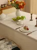Toalha de Mesa Retangular, Estoque Disponível, Renda de Macramê em Poliéster com Acabamento de Renda Decorativa, Opções Multicor para Sala de Jantar, Casamento, Festa e Decoração de Casa, Fornecimento Direto da Fábrica
