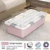 Caja de Almacenamiento con Ruedas para Debajo de la Cama, Cajón Doméstico Tipo Cajón para Ropa, Almacenamiento y Organización, Caja de Almacenamiento para Debajo de la Cama de Dormitorio, Engrosada