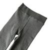 Leggings de Algodón Lisos Primavera y Otoño Terciopelo Delgado 140g 200g Leggings Grises Ropa Exterior Mate Aspecto Adelgazante Pantimedias