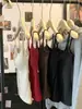 Camisola Básica de Color Sólido de Moda para Mujer, Verano Playa Ajustada con Almohadillas en el Pecho, Top Camiseta Base