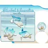 Decoración de pared de tortuga de madera minimalista transfronteriza juego de tres piezas para arte de pared interior y exterior decoración del hogar tema oceánico