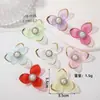 Flor de Pedrería Perla Degradado Abanico Plegable Accesorios Pétalo Estampado en Caliente Pedrería DIY Accesorios para Tocados En Stock diy