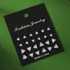Pendientes de Zirconia y Perla Transfronterizos Europeos y Americanos Combinación de 12 Pares Traje de Pendientes Asequibles Moda Simple Pendientes Unisex