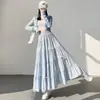 Saia midi com laço para mulheres, saia bolo de outono, cintura alta, fluida, evasê, saia guarda-chuva