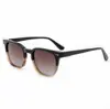 Novos Óculos de Sol Marrons Europeus e Americanos Óculos de Sol de Acetato para Homens e Mulheres Tendência Retro Óculos de Sol Polarizados Óculos de Sol da Moda Tendência