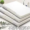 Funda para cuaderno de hojas sueltas A4 núcleo ins alto valor de color cubierta simple B5 hebilla de anillo cuaderno de mano desmontable A5