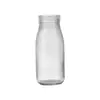 Botellas de Vidrio Transparentes para Yogur y Leche Fresca, Botellas Especiales para Bebidas de Pudín de Leche, Frascos Sellados, Botellas de Vino con Tapas, Resistentes a Altas Temperaturas