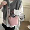 Bolso Cubo Nuevo de Primavera para Mujer 2026 Moda Transfronteriza Casual Bolso de Hombro Retro Trendy Casual Cruzado Bolso de Mujer Venta al por Mayor