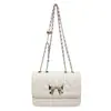 Bolso de Cadena Rombo Yuezi para Mujer 2026 Nuevo Retro Moda Primavera Versátil Hombro Cruzado Pequeño Cuadrado