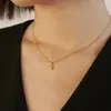 Collar con Candado de Corazón Chapado en Plata de Ley S925 Oro de 14K para Mujer Mini Exquisito Nicho ins Simple Versátil Cadena para Clavícula