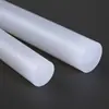 Varillas de Polipropileno Personalizadas, Varillas de PP Blancas, Varillas de PE, Varillas Redondas de Plástico Sólido Resistentes al Desgaste, Procesamiento CNC, Corte Cero y Grabado