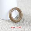 Anillo de sándalo, anillo para correr para hombres y mujeres, accesorios de cuentas de anillo, ébano, palo de rosa, regalo de Tanabata para el Día de San Valentín