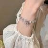 Pulsera de Campana con Cuentas de Ópalo para Niñas Ins Celebridad de Internet Pulsera de Lujo Ligero de Gama Alta Diseño de Nicho Pulsera para Novia