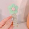 Nuevo Teléfono de Línea de Mariposa para Niños Anillo para Cabello Rizado de Mujer Cuerda Dulce para Atar el Cabello Alto Valor de Belleza Flor para la Doble Cola de Cabello de Niñas