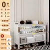 Nuevo Estante de Almacenamiento para Cocina, Gabinete de Almacenamiento de Múltiples Niveles de Pie, Multifuncional para Horno de Microondas, Aparador, Gabinete para Platos, Gabinete de Cocina