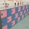 Armário de Mochila Escolar de Plástico ABS para Alunos do Ensino Fundamental e Médio Armário de Sala de Aula para Alunos da Escola Armário de Armazenamento para Alunos do Ensino Fundamental com Fechadura Independente