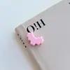 Cuentas de Corazón Lacadas en Acrílico Populares de Chen Ming Marco de Píxeles Cuentas Sueltas Materiales para Cadena de Teléfono DIY Accesorios
