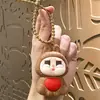 Bolsa de coelho chorando fofa amor chaveiro descompressão pingente de bolsa chaveiro de carro para casal pingente pequeno presente atacado