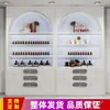 Vitrina para Esmaltes de Uñas, Gabinete de Almacenamiento para Esmaltes de Uñas, Vitrina, Vitrina de Exhibición de Cosméticos para Salón de Uñas, Gabinete para Esmaltes de Uñas en Gel