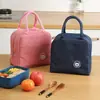 Bolsa Térmica para Almoço, Bolsa Tote para Marmita Espessa com Folha de Alumínio, Bolsa Térmica Impermeável para Trabalhadores de Escritório e Estudantes, Grande Capacidade