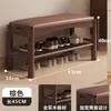 Banqueta para zapatos para la entrada, del hogar, madera maciza, lujo ligero, se puede sentar, zapatero, taburete integrado, puerta de entrada, muy estrecho, almacenamiento, taburete para cambiarse los zapatos