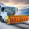 Cepillo Rodillo Quitanieve Montado en Vehículo para Camionetas, Equipo Montado en Vehículo para Limpieza de Nieve en Carreteras, Máquina Limpianieve