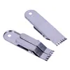 Suministros de pesca clip para lombriz de tierra acero inoxidable soporte para cebo gusano rojo larva viva clip para anzuelo accesorios de pesca soporte para cebo venta al por mayor