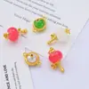Accesorios de Joyería Estilo Chino Color Aurora Pulsera de Mariposa Accesorios Pulsera de Bola DIY Colgante de Rueda de Oración con Borla