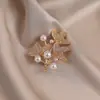 Broche Mariposa de Cristal de Lujo de Alta Gama Transfronterizo, Cristal Retro Incrustado con Diamantes, Elegante y con Estilo, Broche para Chaqueta de Traje para Mujer