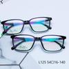Armazones de Lentes Cuadrados Medianos de Tr90 al por Mayor para Hombre Estudiante Joven Armazones de Lentes Duraderos Elegantes Lentes de Prescripción Tendencia Nacional