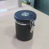 Nuevo tanque sellado de acero inoxidable 304 500 900ml tanque de café con fecha con cuchara escape tanque de té leche en polvo
