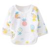 Ropa de media espalda para bebé recién nacido, ropa Heshang para bebé de primavera y otoño, algodón para recién nacido, ropa interior de invierno, top básico, ropa de verano