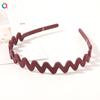 Qiyue Amazon transfronteiriço europeu e americano óculos de sol quadrados tiara invisível artefato de fixação de cabelo tiara moldada para lavar o rosto