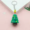 Chaveiro de Desenho Animado de Natal Transfronteiriço Pingente Papai Noel Boneco de Neve Enfeite de Árvore de Natal Festa de Natal Brinde Promocional