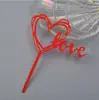 Pacote Atacado com 10 Toppers de Bolo em Acrílico, Inserções de Letras Pequenas para Decorações de Aniversário, Decorações Tendência para Confeitaria