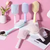 Stock Listo Peine para Mujer Peine con Cojín de Aire Masajeador del Cuero Cabelludo Peine Masajeador Portátil Corazón de Niña Peine para Cabello Rizado Peine con Bolsa de Aire Cuidado del Cabello