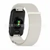 Adequado para pulseiras de relógio Garmin, Garmin CIRQA Smart Band, pulseira de pulso sem tela coberta em nylon