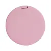 Nuevo Espejo Redondo Plegable, Espejo de Maquillaje Portátil, Espejo Cosmético de Mano, Espejo Pequeño Plegable de Doble Cara con Textura Mate