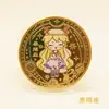 Monedas Conmemorativas de los Doce Zodíacos Europeos y Americanos Chapadas en Oro 12 Signos del Zodíaco Tarot Sol de los Deseos Medalla Conmemorativa Monedas de Colores Moneda Extranjera